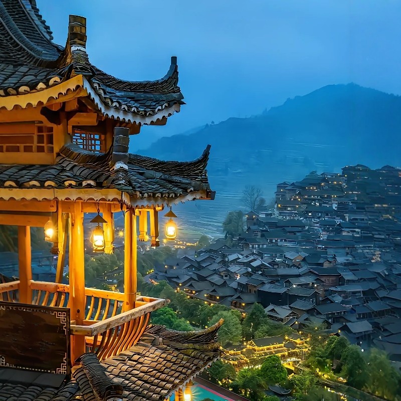 慢贵州10天9晚 黄果树瀑布/荔波小七孔/大七孔/西江千户苗寨 跟