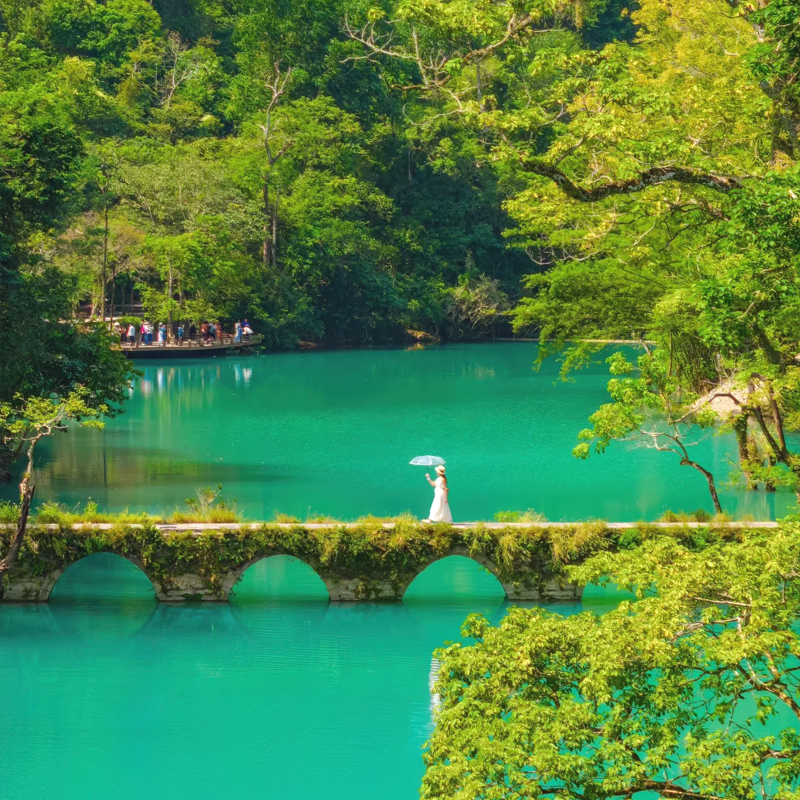 【8人小团】纯玩贵州4天3晚丨黄果树+小七孔+苗寨+镇远+梵净山