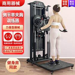 Multi-Functional Gym Equipment Butterfly Machine with Side Press and Chest Training, Integrated Dual-Arm Machine for Large Commercial Use