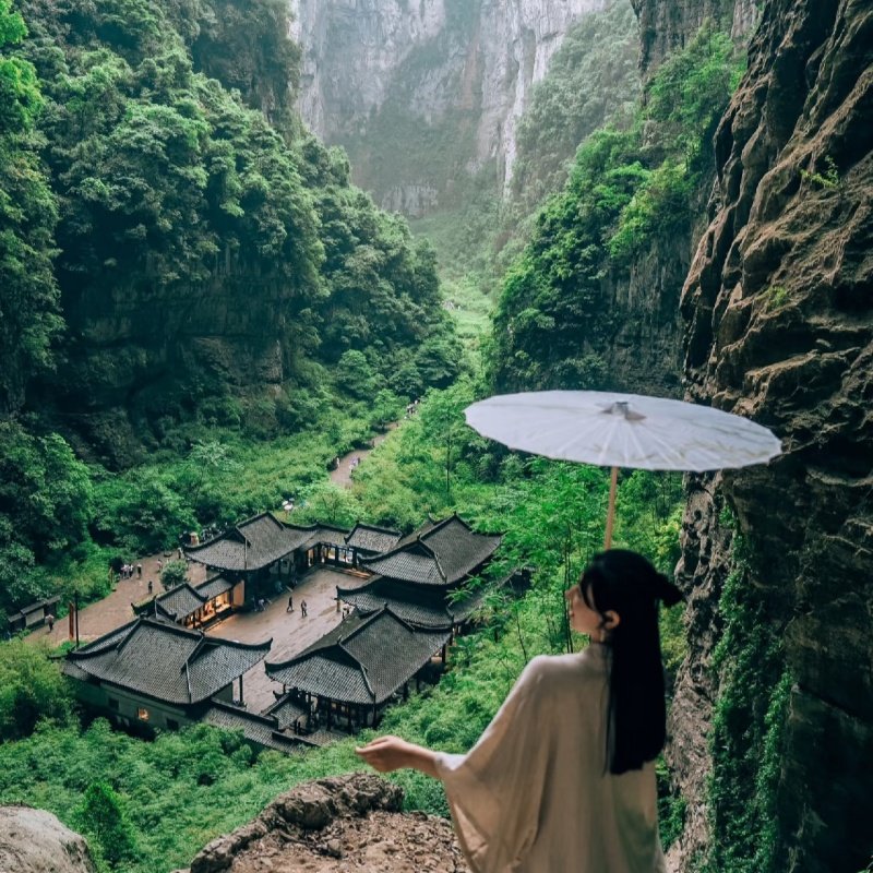 武隆天生三桥/仙女山/九黎城/龚滩古镇/乌江画廊跟团游纯玩小团