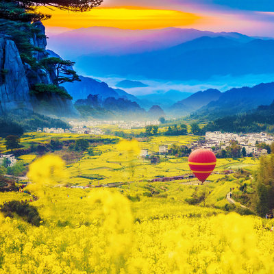 【含往返高铁票】黄山旅游5天4晚跟团游西递宏村婺源篁岭九华山