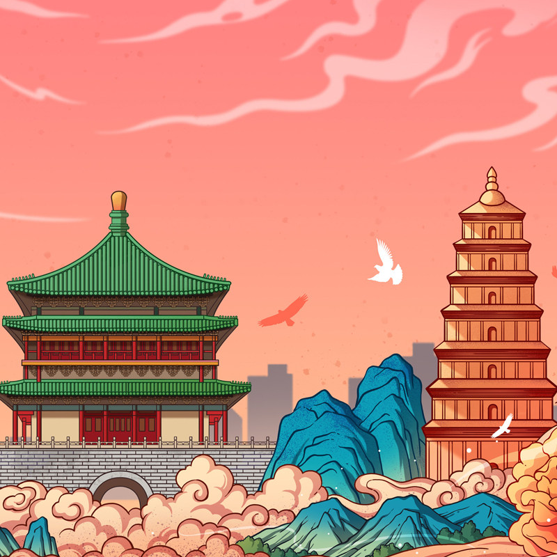 【高铁往返】西安旅游6天5晚跟团游六日游壶口华山兵马俑壶口延安