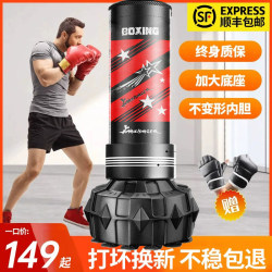 Sandbag Boxing Training Equipment, Home-Use Standing Sandbag, Children's Kickboxing and Taekwondo Punching Target, Professional Adult Use