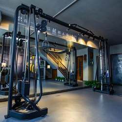 Large Flying Bird Gantry Smith Machine Training Equipment Commercial Gym Large Multi-Functional Comprehensive Sports Equipment