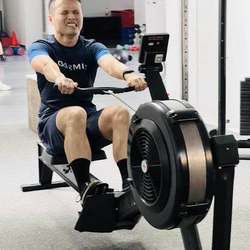 New Commercial C2 Wind Resistance Rowing Machine Aerobic Training Gym Foldable Home Smart Fitness Equipment