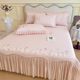 
Category A maternal and infant grade ice bean mat three-piece bed cover bed skirt summer ice silk mat air-conditioned soft mat cooling powder