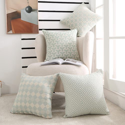 Nordic Style Geometric Minimalist Throw Pillow Ins Style Living Room Sofa Cushion Headboard Large Backrest Bay Window Lumbar Cushion
