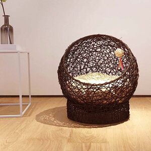 
Vineyard cat nest, all seasons, universal summer pet nest, cat house, large cat toy, cat room, villa, dog house, detachable and washable
