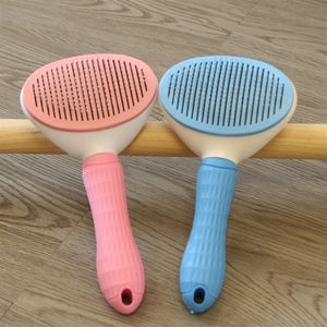 Pet cat combing dog comb, clean hair combing, pet beauty comb, cat needle comb, combing brush pet supplies
