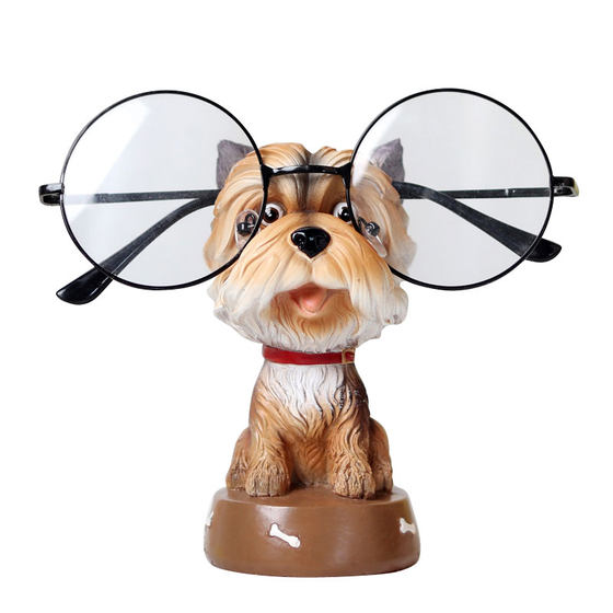 
Creative love puppy glasses shelf glasses store decoration display shelf home office desk glasses holder