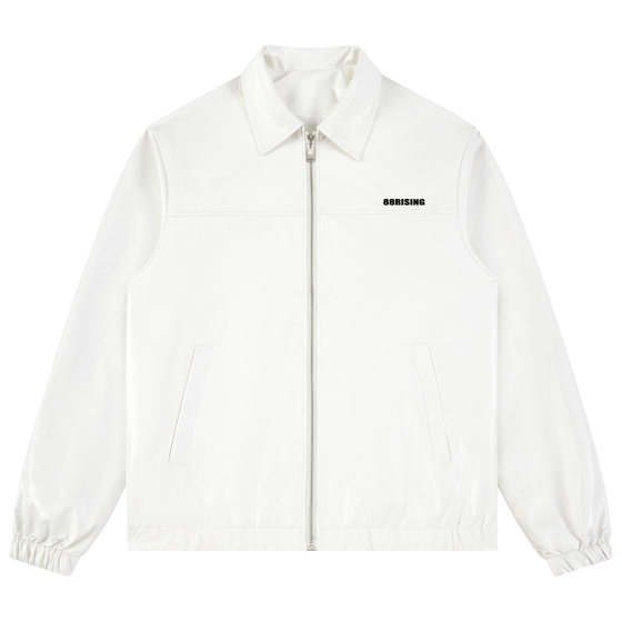 
88rising simple commuting versatile casual jacket American functional leather jacket for men and women