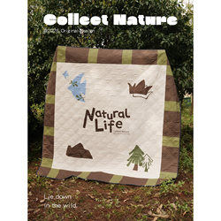 Jieye Original Mountain Picnic Mat Outdoor Camping Thickened Moisture-Proof Foldable Beach Mat Waterproof Portable