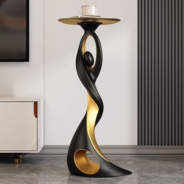 Creative art large floor-standing ornaments light luxury living room TV cabinet G sofa next to the entrance hall high-end home decoration