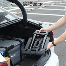 Folding Handcart for Grocery Shopping, Household Use, Portable Lightweight Trolley for Luggage and Water Transport