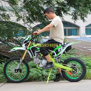 小高赛两轮越野摩托车小孩摩托车儿童125cc自动离合8-15岁高配款