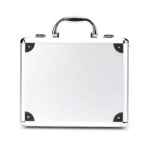 Multifunctional hand -mounted aluminum alloy password tool box safe file file hardware equipment instrument box air box