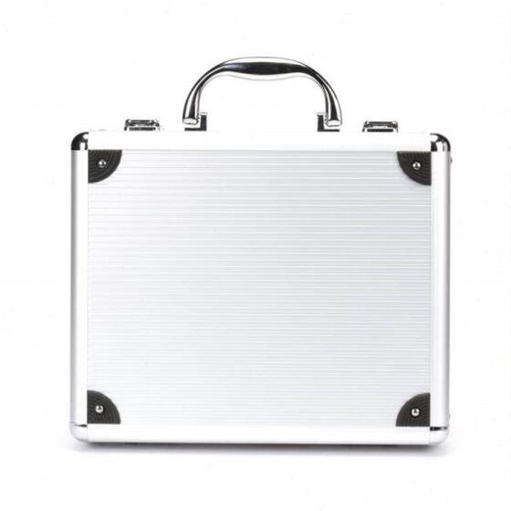 Multifunctional hand -mounted aluminum alloy password tool box safe file file hardware equipment instrument box air box