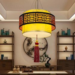 Chinese lantern dining room hot pot restaurant chandelier Hunan restaurant restaurant box light tea room corridor aisle Chinese lantern chandelier