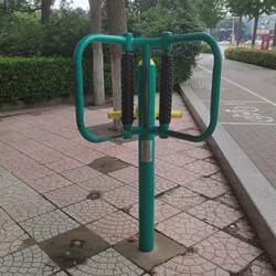 Outdoor back massager fitness equipment square community park elderly physical exercise outdoor fitness path