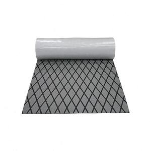 The source manufacturer is directly provided with EVA imitation grapefruit wooden diamond water pad waterproof belt gum -back motorboat ground pads easy to install
