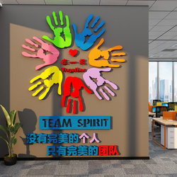 Office Wall Decoration E-Commerce Company Corporate Culture Wall Atmosphere Arrangement Team Sales Motivational Slogans Stickers