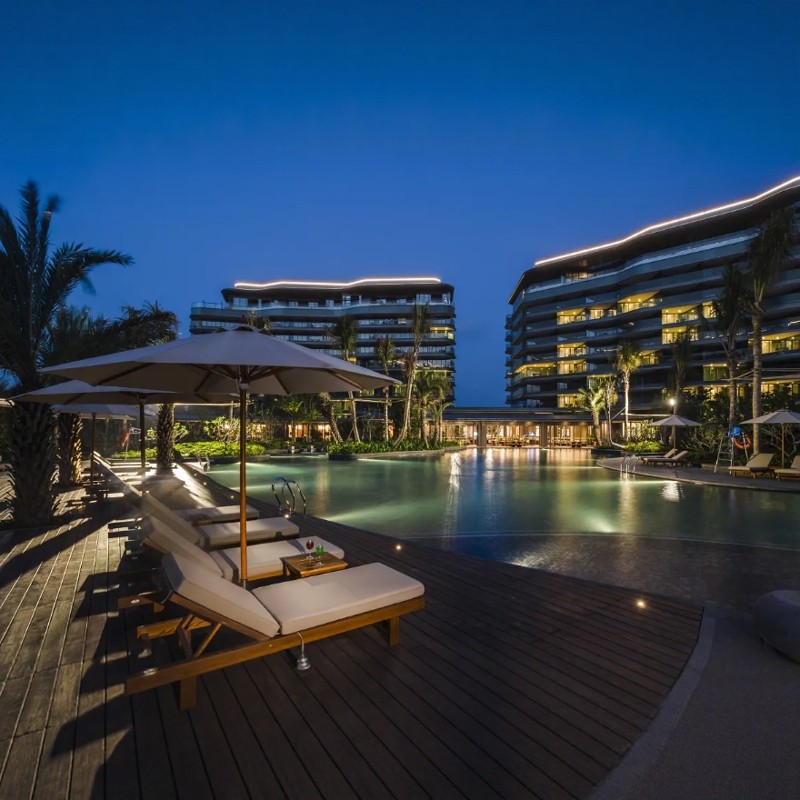 【绿城蓝湾臻选套餐】3天2晚海南绿城蓝湾度假酒店+分界洲岛门票+往返船票