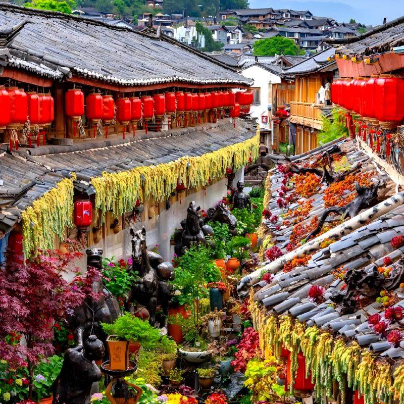 性价比+双体验昆明大理丽江香格里拉西双版纳虎跳峡10天9晚跟团游