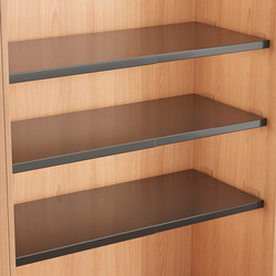 Wardrobe Partition Shelves, Extendable Carbon Steel Wardrobe Cabinet Dividers, Shoe Cabinet Storage Solution, Kitchen Partition Shelves