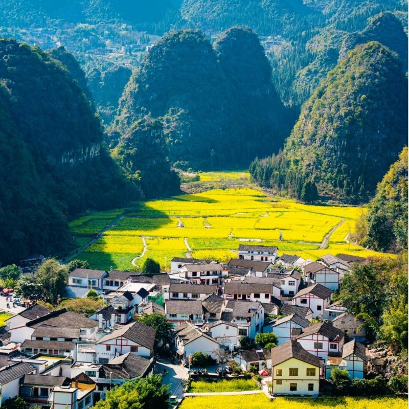 贵州六盘水乌蒙大草原兴义万峰林湖马岭河3日游 2-6人小团旅游B线