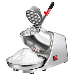 Ice Crusher for Commercial Use, Small Ice Shaver for Home Use, Fully Automatic Smoothie Machine for Milk Tea Shops, Shaved Ice Machine, Ice Breaker