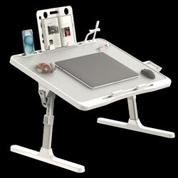 Bed desk computer table liftable small table in student dormitory bed table foldable portable 2025 new style