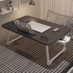 Bed desk bed table folding small table computer table bay window bedroom dormitory upper bunk small table study table