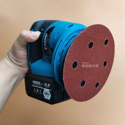 Electric disc sander small handheld sandpaper grinder multi-K function surface polisher lithium battery brushless