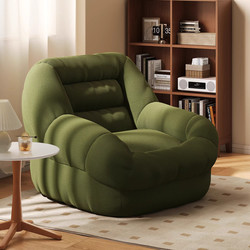 Lazy Sofa That Can Recline and Sleep, Single Chair for Bedroom, Small Sofa, Tatami Backrest Chair, Balcony Recliner