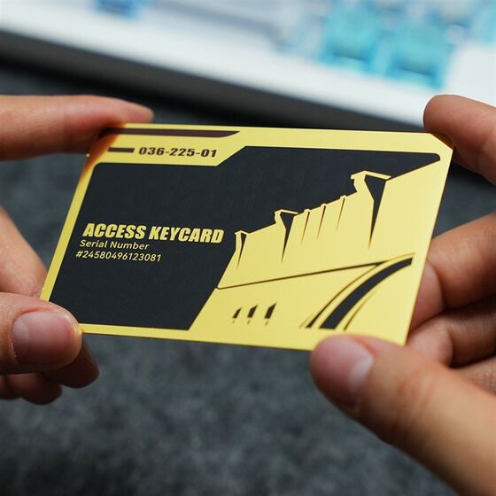 
Delta Action Key Card Room Card Full Metal NFC Manager Room President Card 3 Model Game Peripheral Start Card