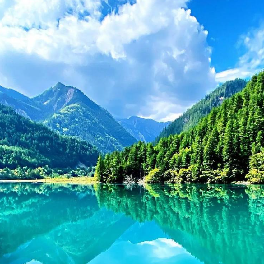 重庆成都九寨沟六日游 川渝连线九寨沟黄龙6天5晚跟团可选20人团