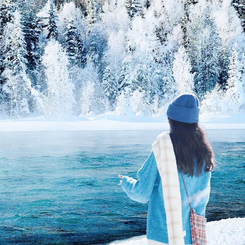 6人纯玩小团 含机票新疆旅游喀纳斯禾木滑雪赛里木湖8天7晚跟团游