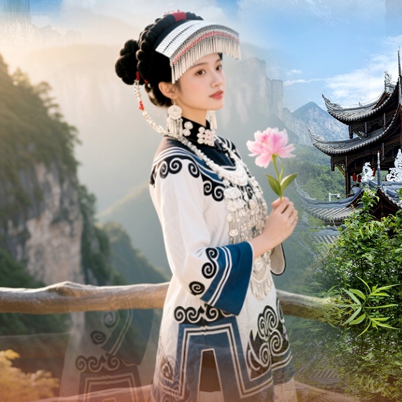 2人起一单一团 含高铁湖北旅游恩施大峡谷屏山狮子关5天4晚私家团