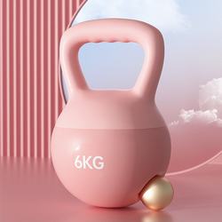 Soft kettlebell women's dumbbell fitness equipment for home use men's sports shaping squat buttock artifact soft professional kettle lift