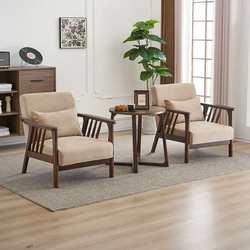 Nordic modern minimalist B&B balcony leisure chair hotel reception reception sofa cafe single sofa new style