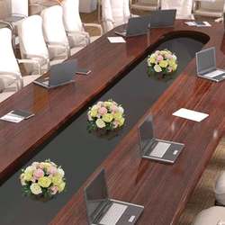 Conference table flower arrangement, artificial flower, artificial flower arrangement, conference room tabletop centerpiece, dining table decoration, business small table flower