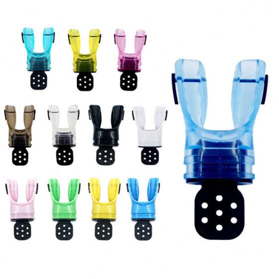 
Thermoplastic mouthpiece, plasticized fixed glue-biting second-level head snorkel mouthpiece, comfortable and hygienic, universal, diving tribe