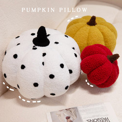 Halloween Pumpkin Throw Pillow for Sofa, Living Room Cushion, Light Luxury High-End Feel, Bay Window Bedroom Decoration, Home Decor Pillow