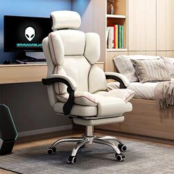 Computer Chair for Home Use, Reclining, Comfortable for Long Sitting, Dormitory Gaming Sofa Chair, Gaming Chair, Solid Wood Adjustable Office Chair