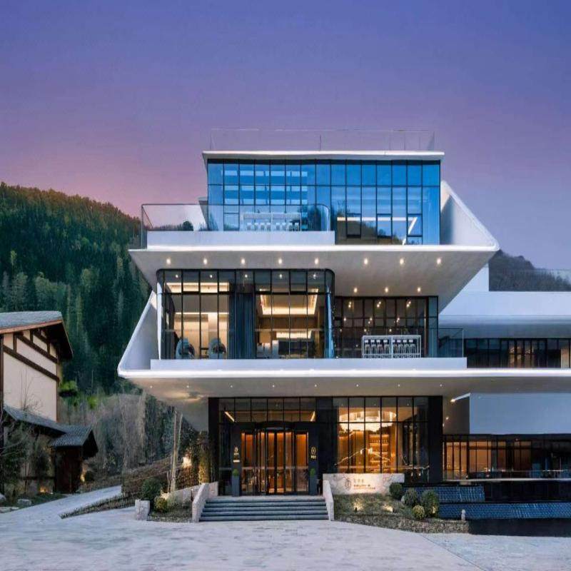 商洛秦岭温泉花间境·林隐/晓山庭院私汤+终南山寨峡谷运动乐园门票2天1晚 - 定制游预订