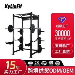Commercial Frame-Style Squat Rack, Multi-Functional Barbell Bench Press Rack, Comprehensive Strength Training Gantry Rack, Home Fitness Equipment
