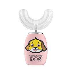 New children's u-shaped electric toothbrush fully automatic edible z-shaped silicone baby silicone children's u-shaped electric toothbrush generation