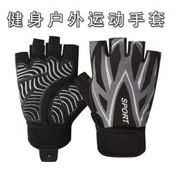 Fitness wrist gloves g women's thin kettlebell training horizontal bar bicycle anti-slip equipment anti-cocooning men's cycling sports