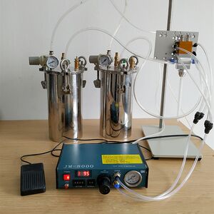 
AB glue filling machine Epoxy resin glue mixing equipment Bayonet round mouth two-component glue mixing tool