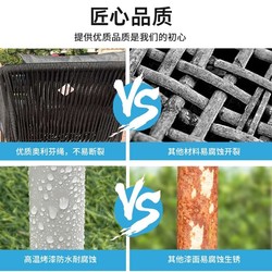 Outdoor tables and chairs, balcony rattan chairs, outdoor rattan chairs, patio open-air cafes, terrace outdoor chairs and dining table combinations